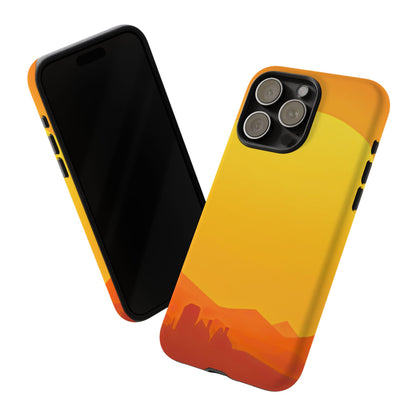 Protective Phone Case – Desert Sunrise