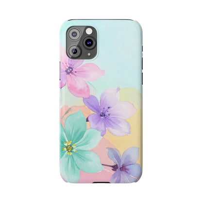 Slim Phone Case – Water Petal