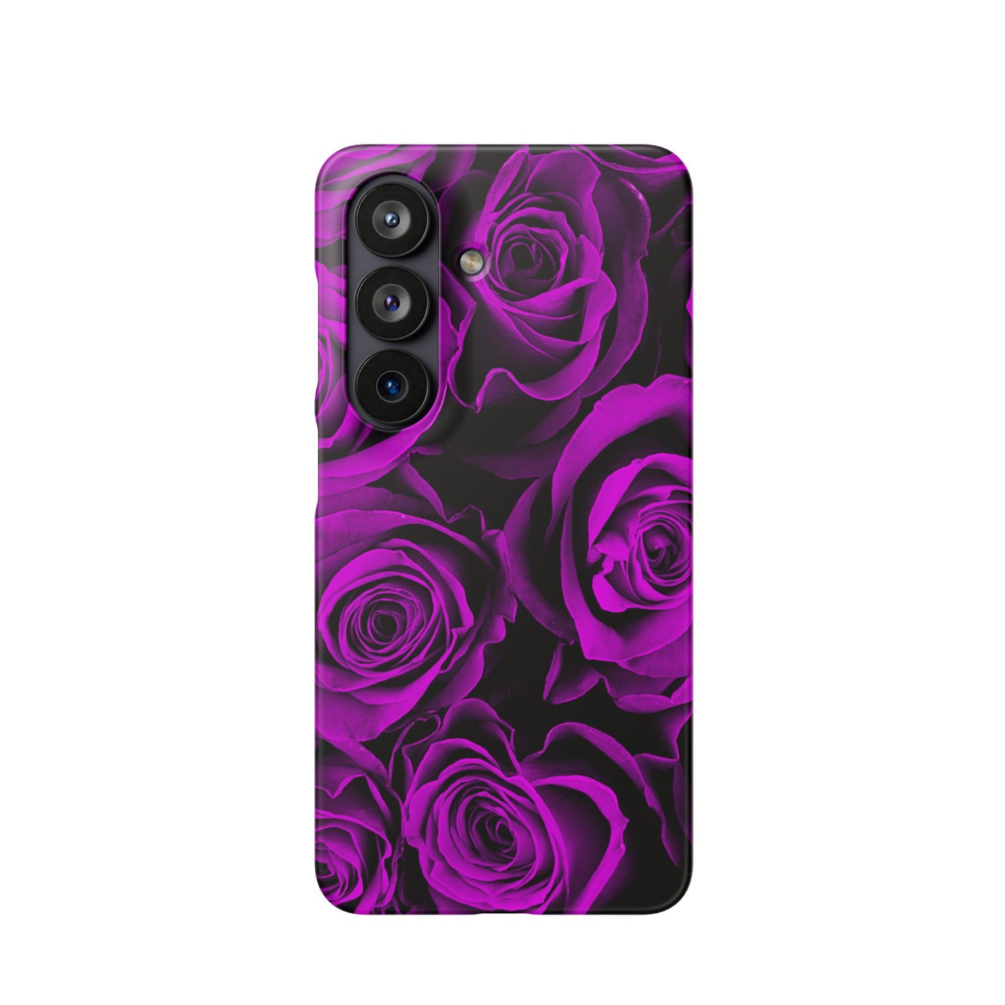 Snap Phone Case – Amethyst Roses