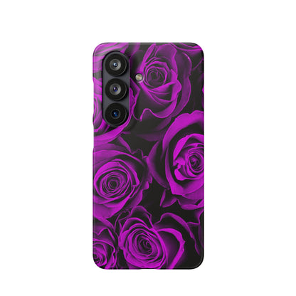 Snap Phone Case – Amethyst Roses
