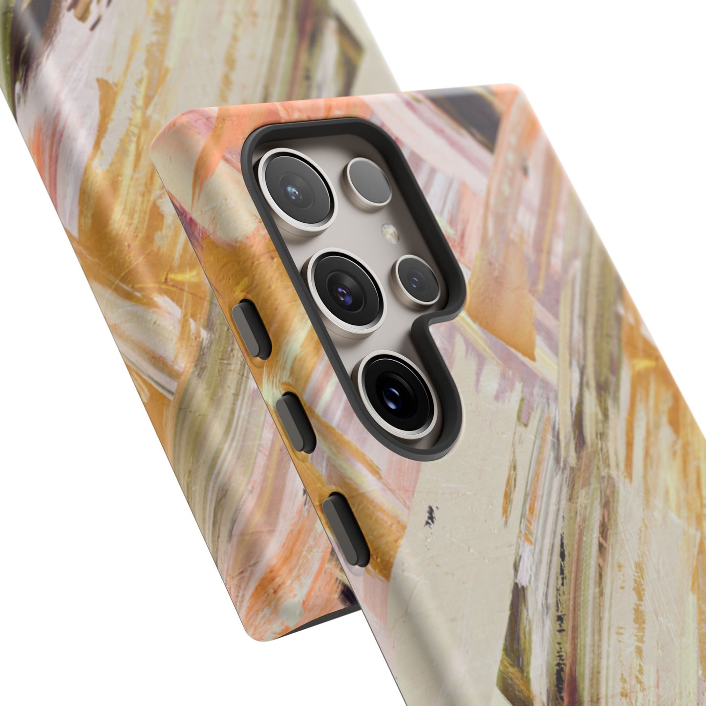 Protective Phone Case – Brush & Bronze