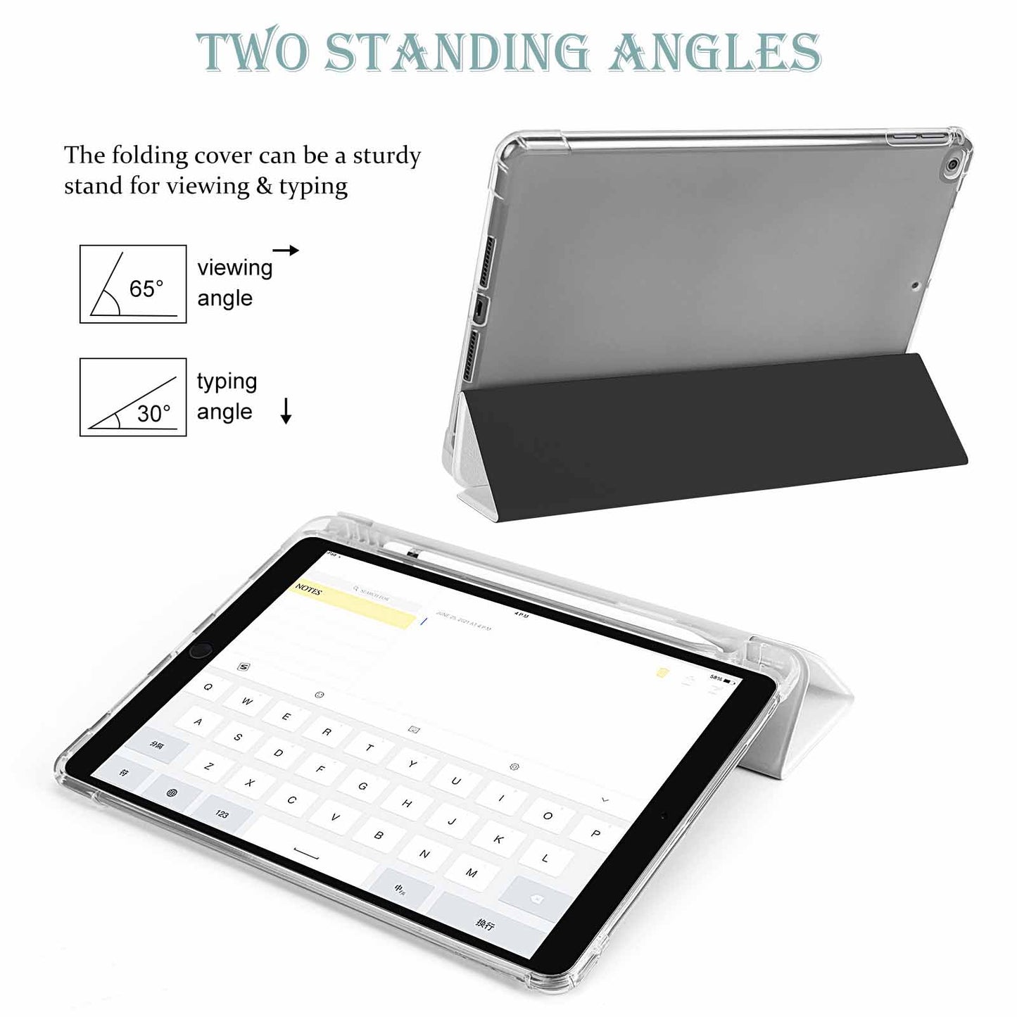 iPad Case with Pencil Holder(One-sided Printing)