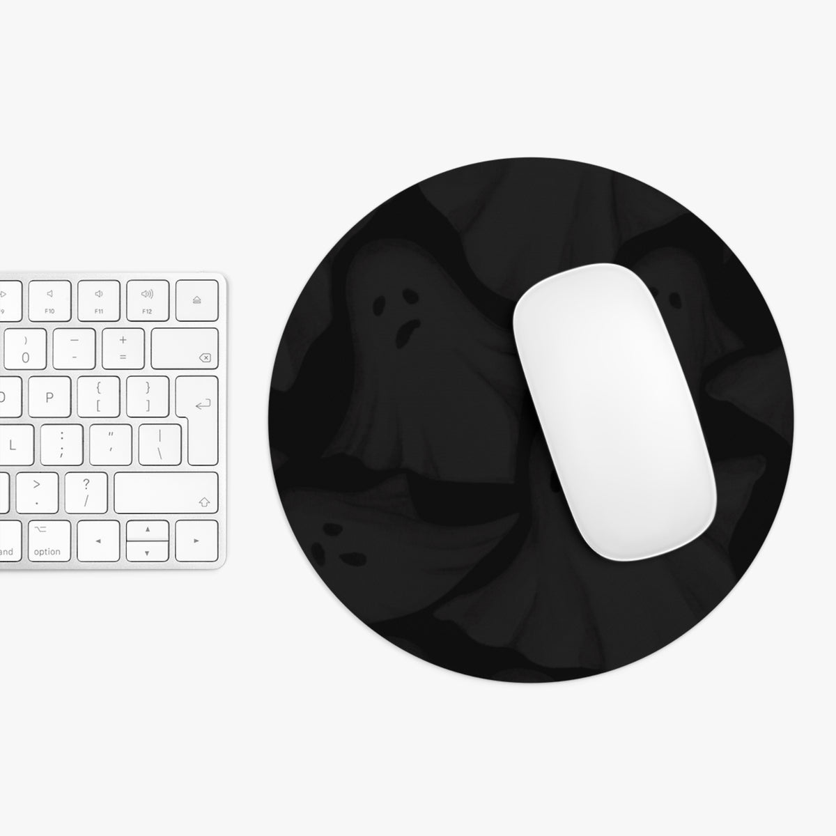 Round Mouse Pad – Ghosted