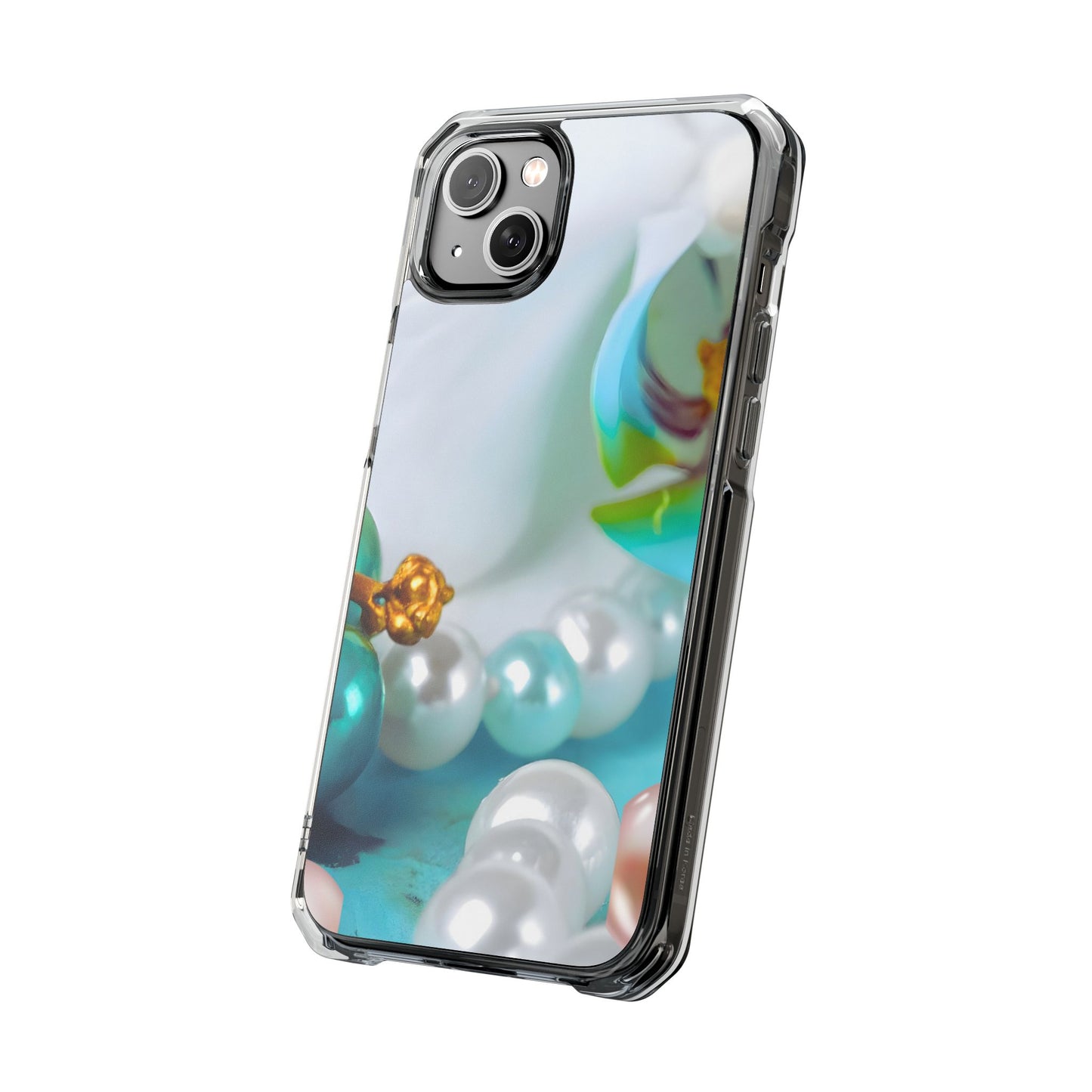 Clear Magnetic Phone Case – Mermaid's Pearl