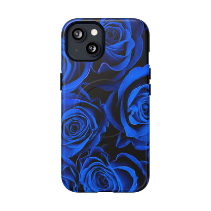 Protective Magnetic Phone Case – Midnight Bloom