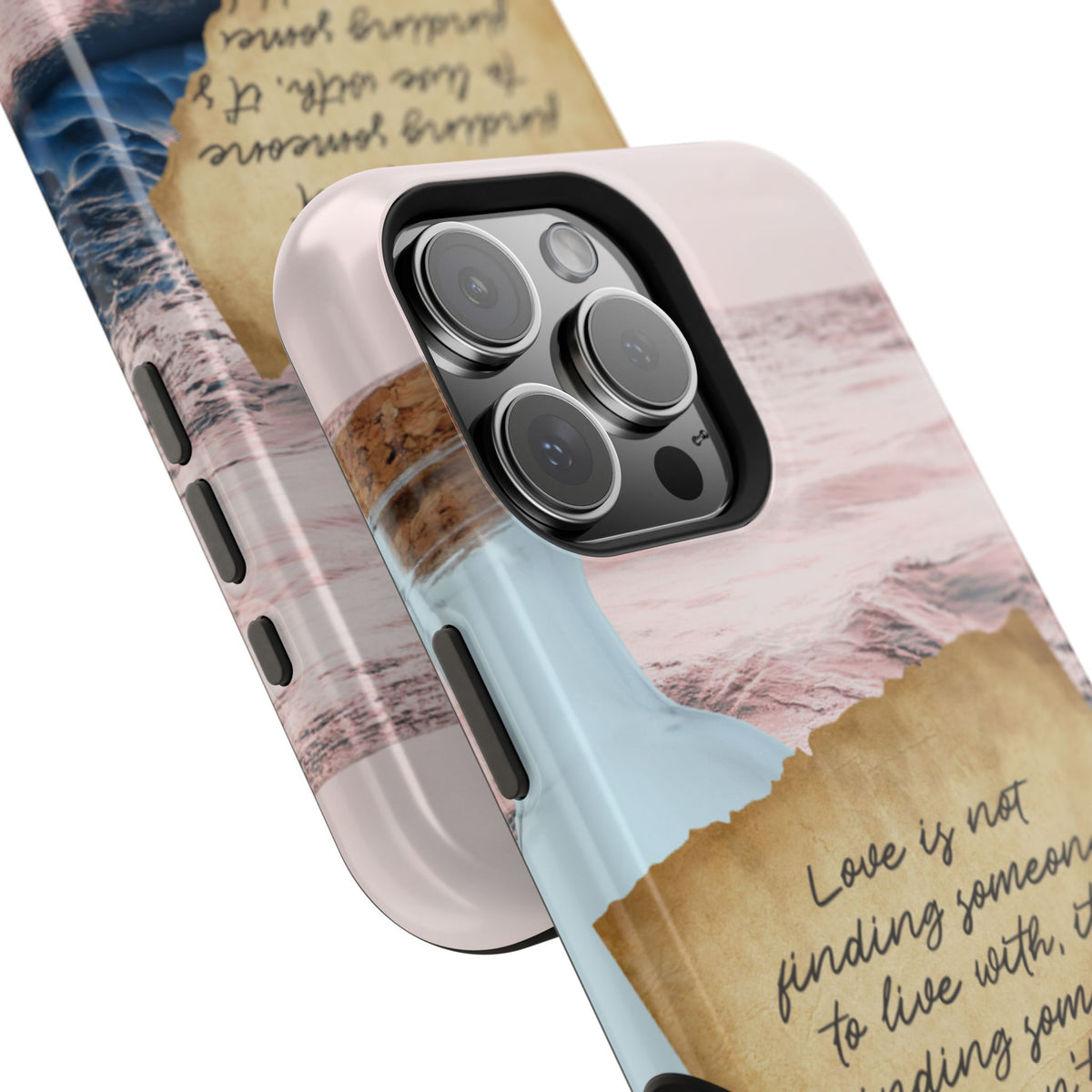 Impact-Resistant Phone Case – Written in the Tide – Compatible with iPhone 11–17 & Samsung Galaxy S22–S26 Series