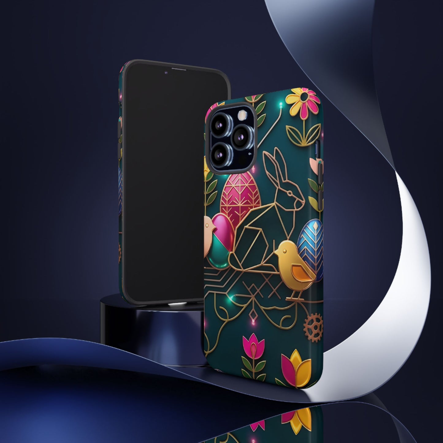 Protective Phone Case – Jeweled Garden