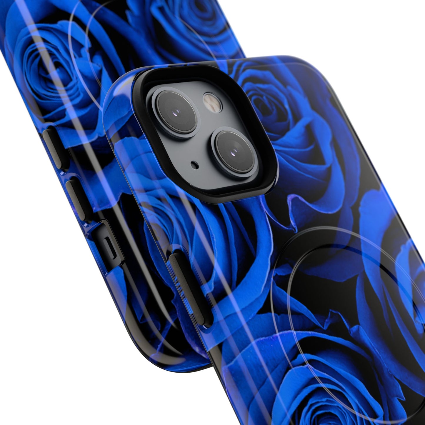 Protective Magnetic Phone Case – Midnight Bloom