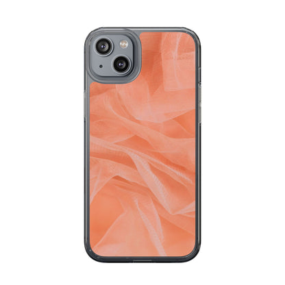 Clear Phone Case – Coral Veil
