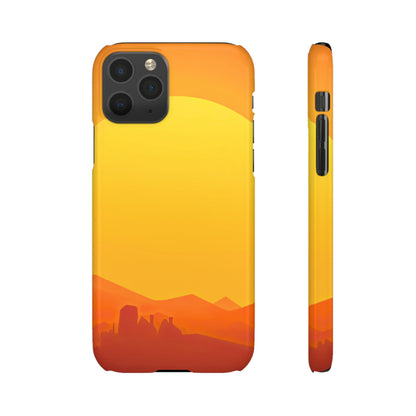 Snap Phone Case – Desert Sunrise
