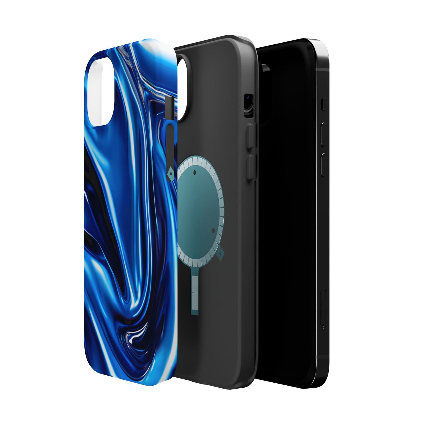 Wireless-Charging Compatible Case – Midnight Surge