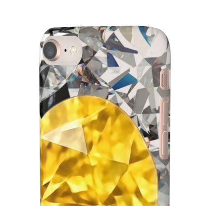 Snap Phone Case – Heart of Gold