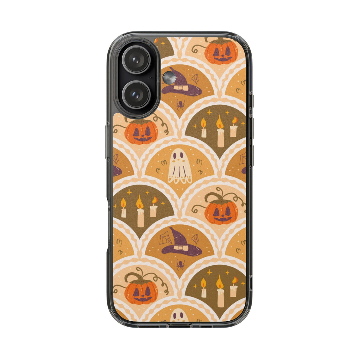 Clear Phone Case – Vintage Haunt – Compatible with iPhone 13–17 & Samsung Galaxy S25–S26 Series