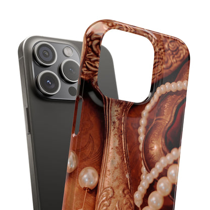 Snap Phone Case – Bronze Vanity