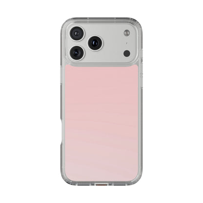 Clear Phone Case – Soft Blush