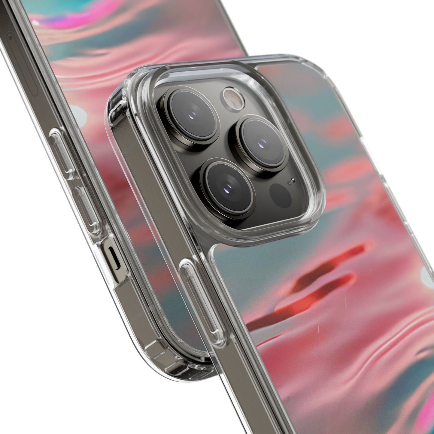 Clear Phone Case – Liquid Sunset