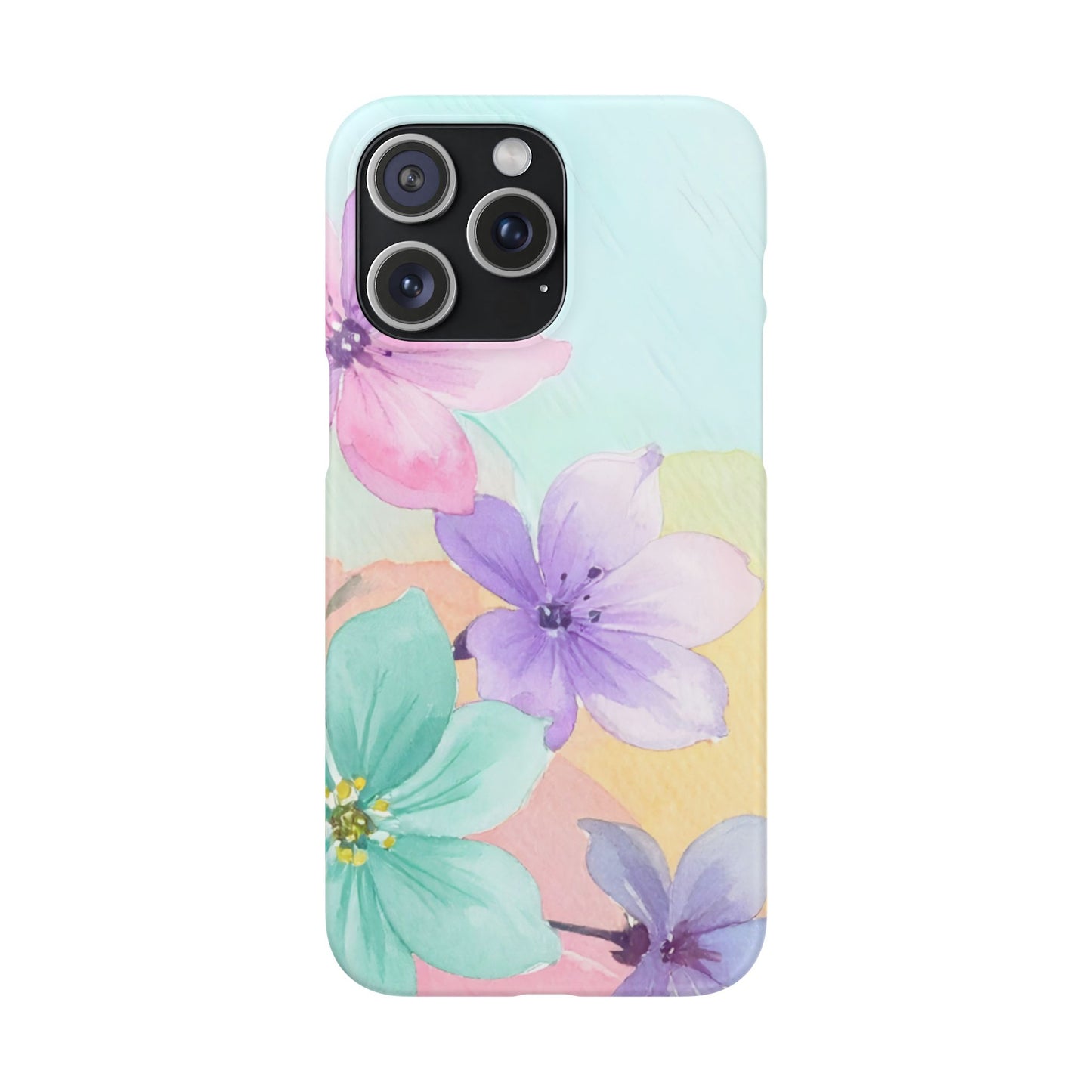 Snap Phone Case – Water Petal