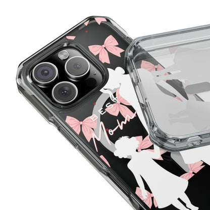 Clear Magnetic Phone Case – Best Mom: My Little Girl