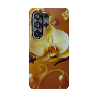 Protective Phone Case – Amber Orchid