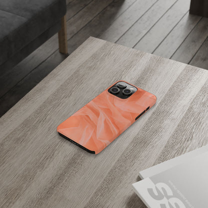 Slim Phone Case – Coral Veil