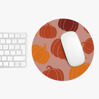 Round Mouse Pad – Pumpkin Mood