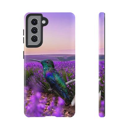 Protective Phone Case – Hummingbird Reverie