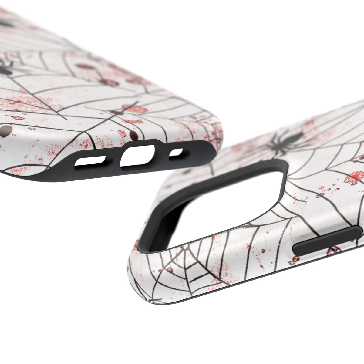 Impact-Resistant Phone Case – Blood Web