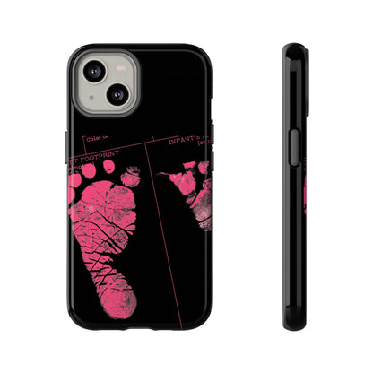 Protective Phone Case – Mom’s Little Pink Footprints