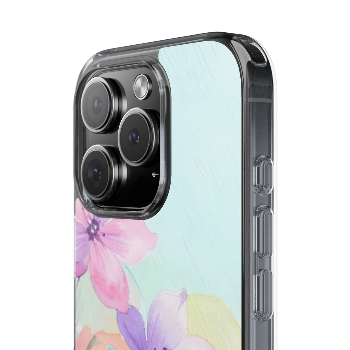 Clear Phone Case – Water Petal