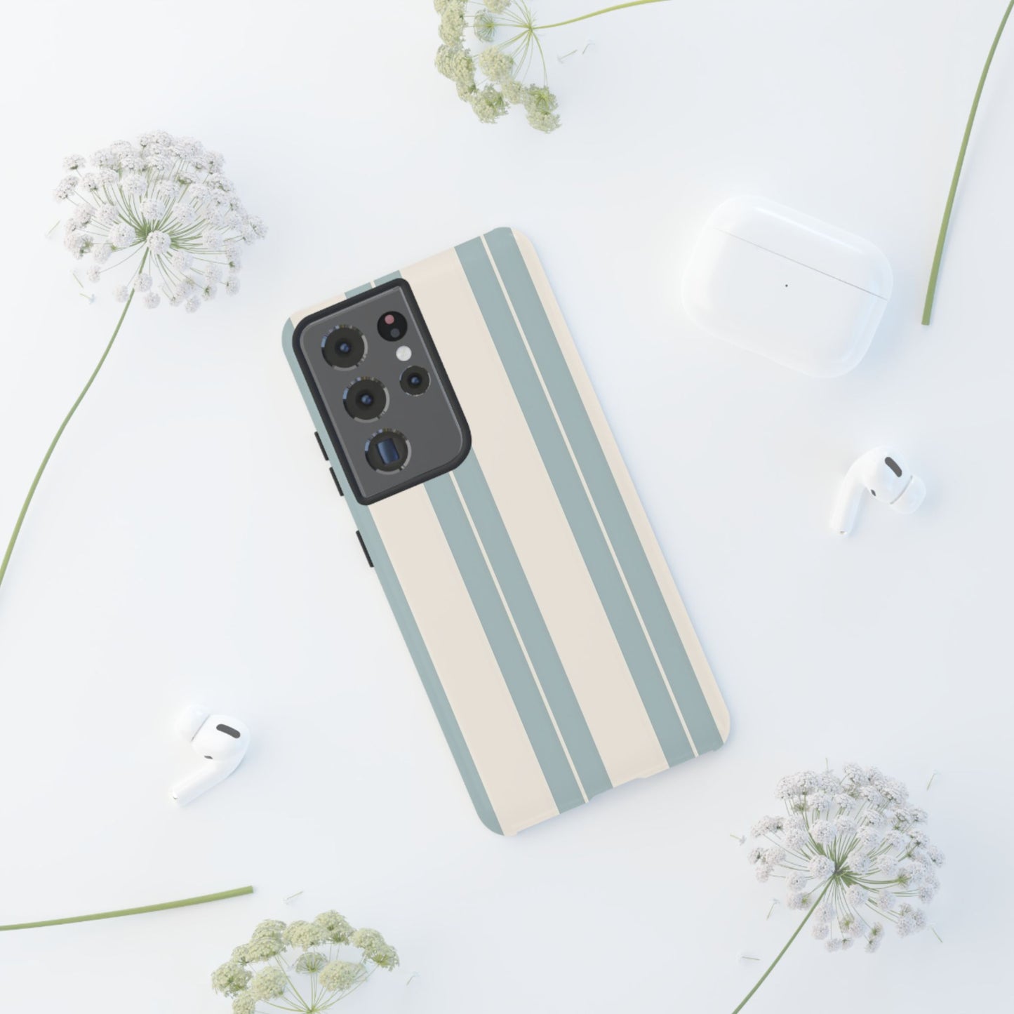 Protective Phone Case – Coastal Stripe