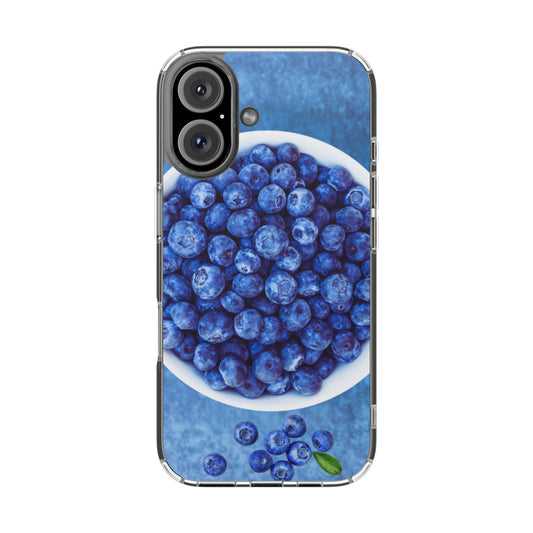 Clear Magnetic Phone Case – Chilled Blueberries