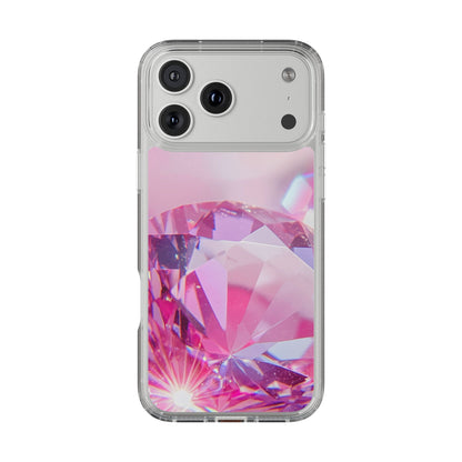 Clear Phone Case – Pink Ice