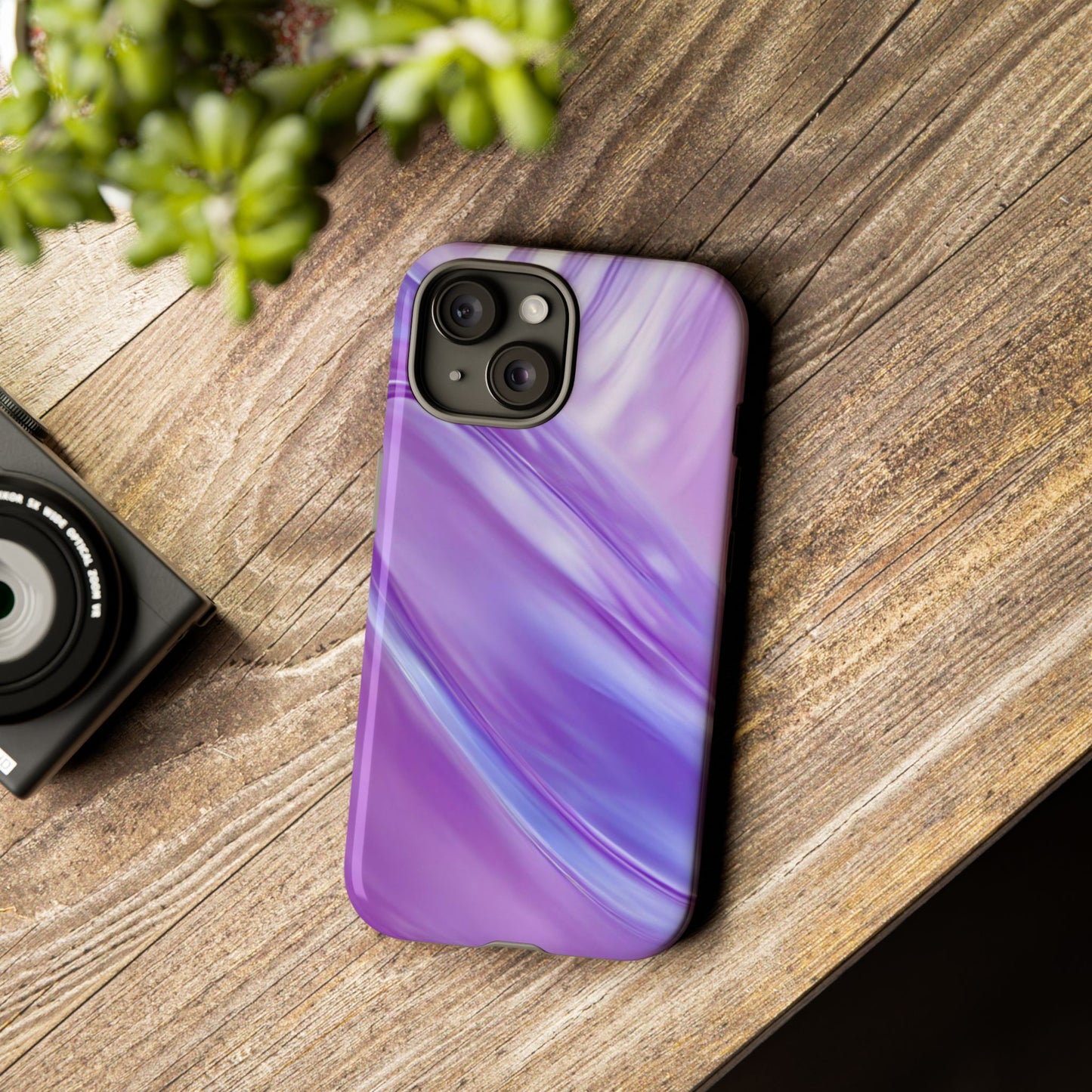 Protective Phone Case – Lavender Wave