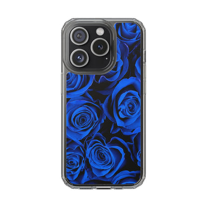 Clear Phone Case – Midnight Bloom