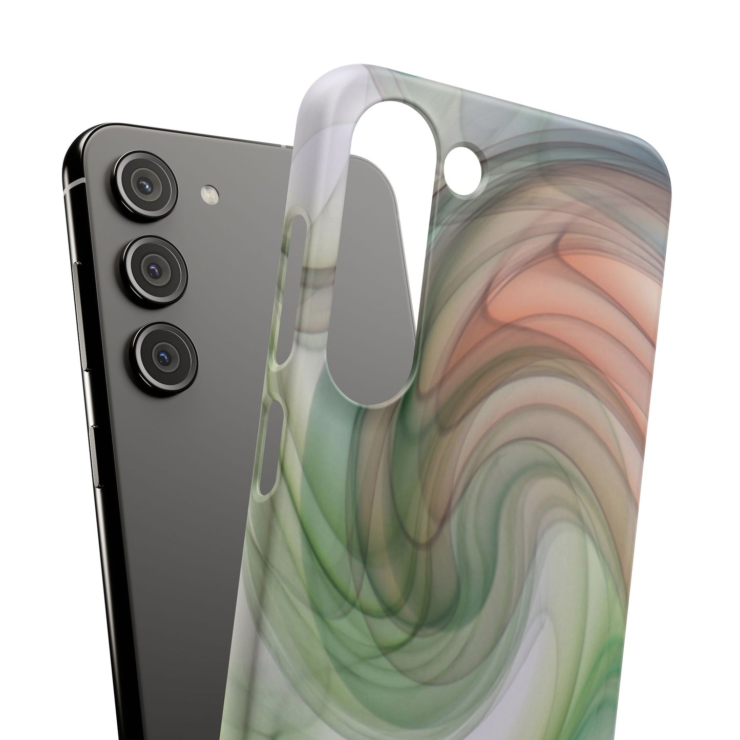 Snap Phone Case – Marble Flow