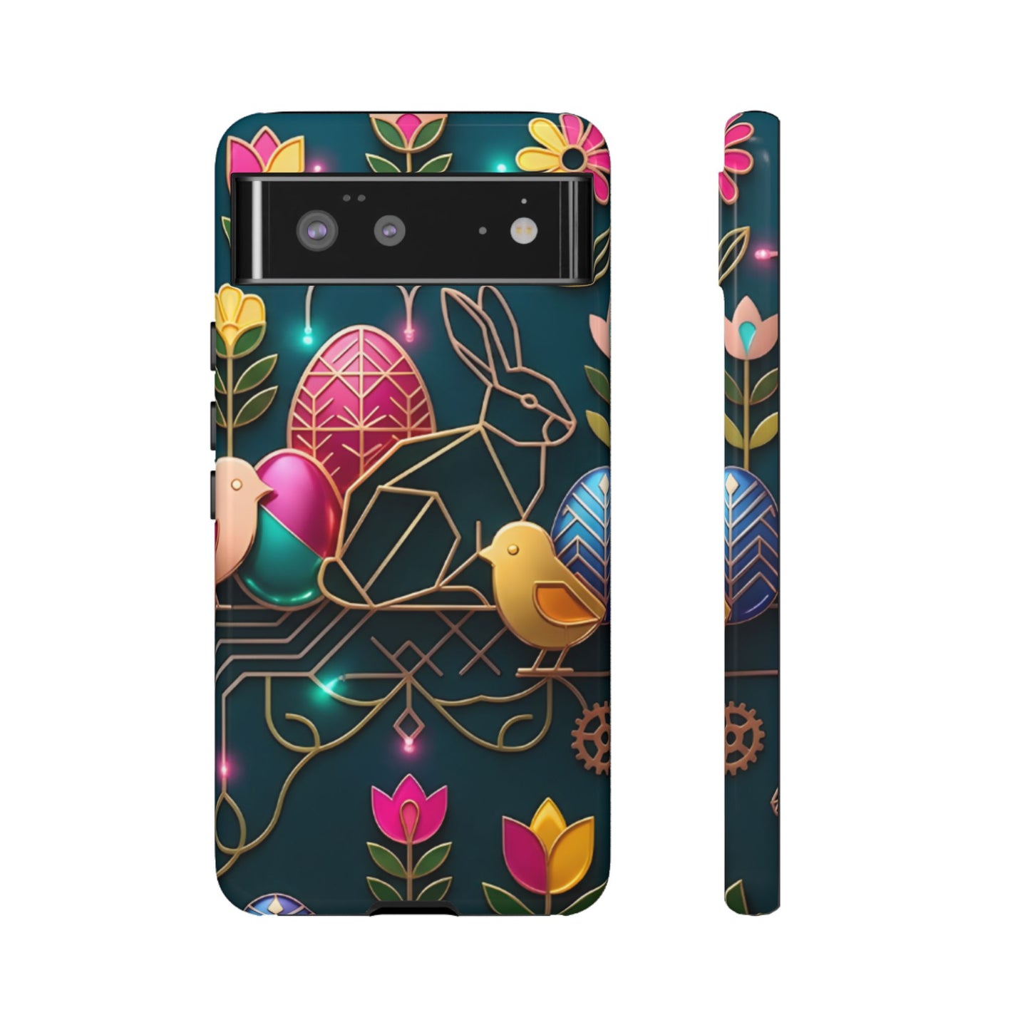 Protective Phone Case – Jeweled Garden