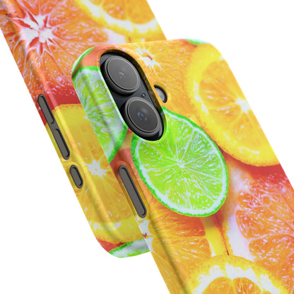 Snap Phone Case – Sunkissed Citrus