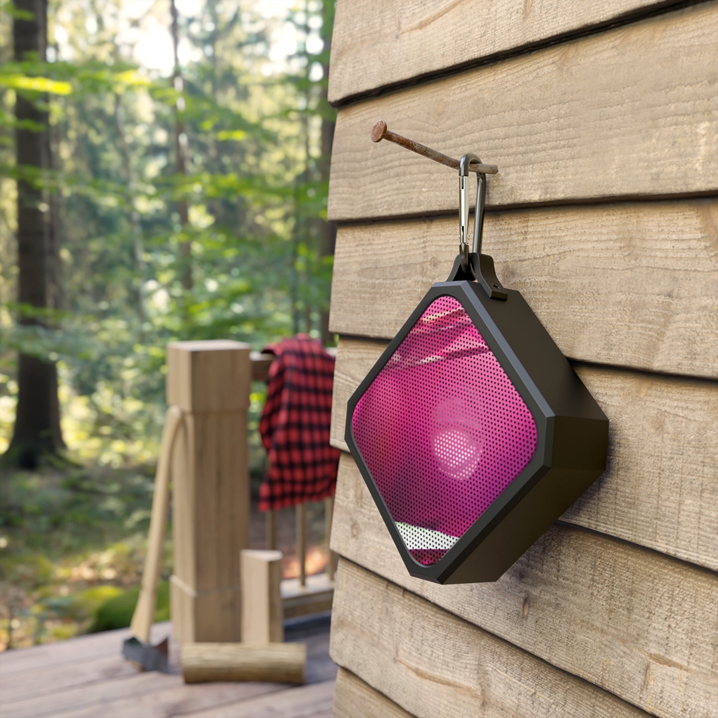 Water-Resistant Bluetooth Speaker – Magenta Motion