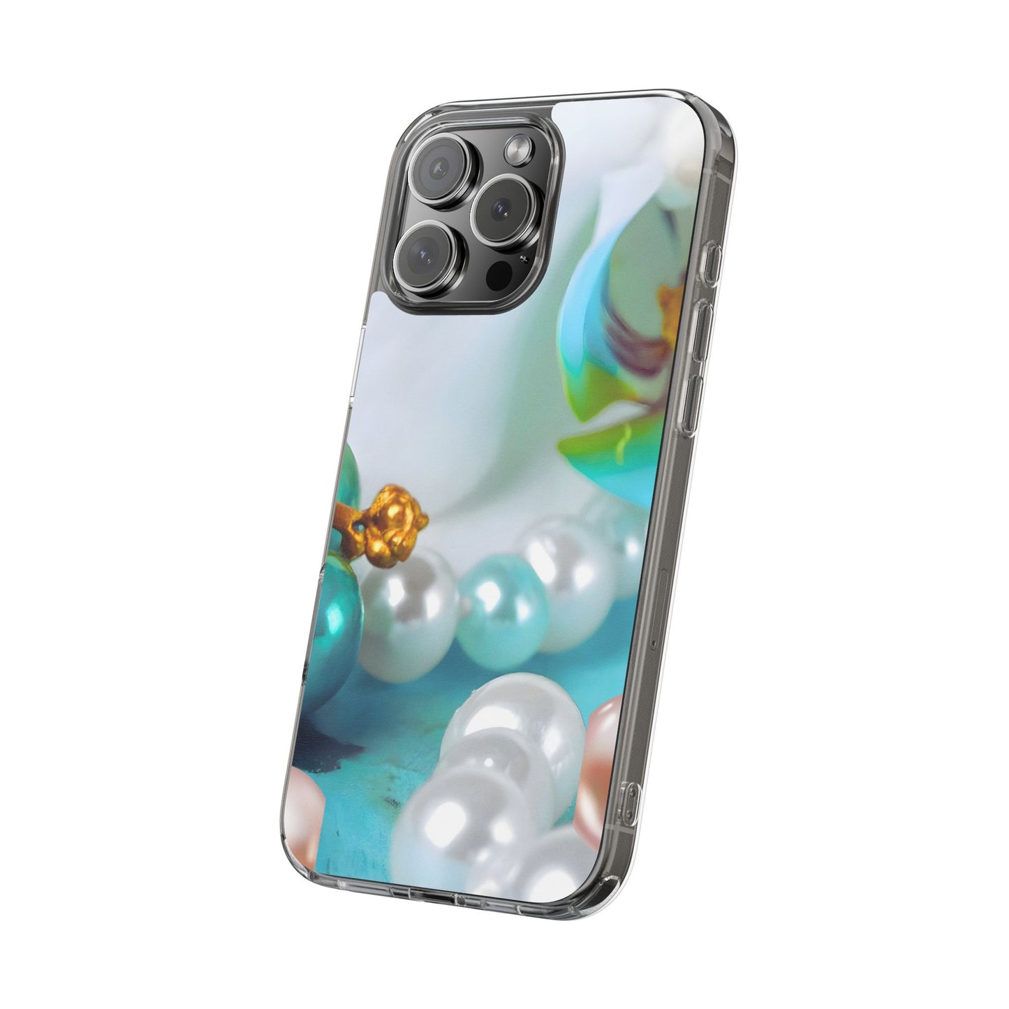 Clear Phone Case – Mermaid's Pearl