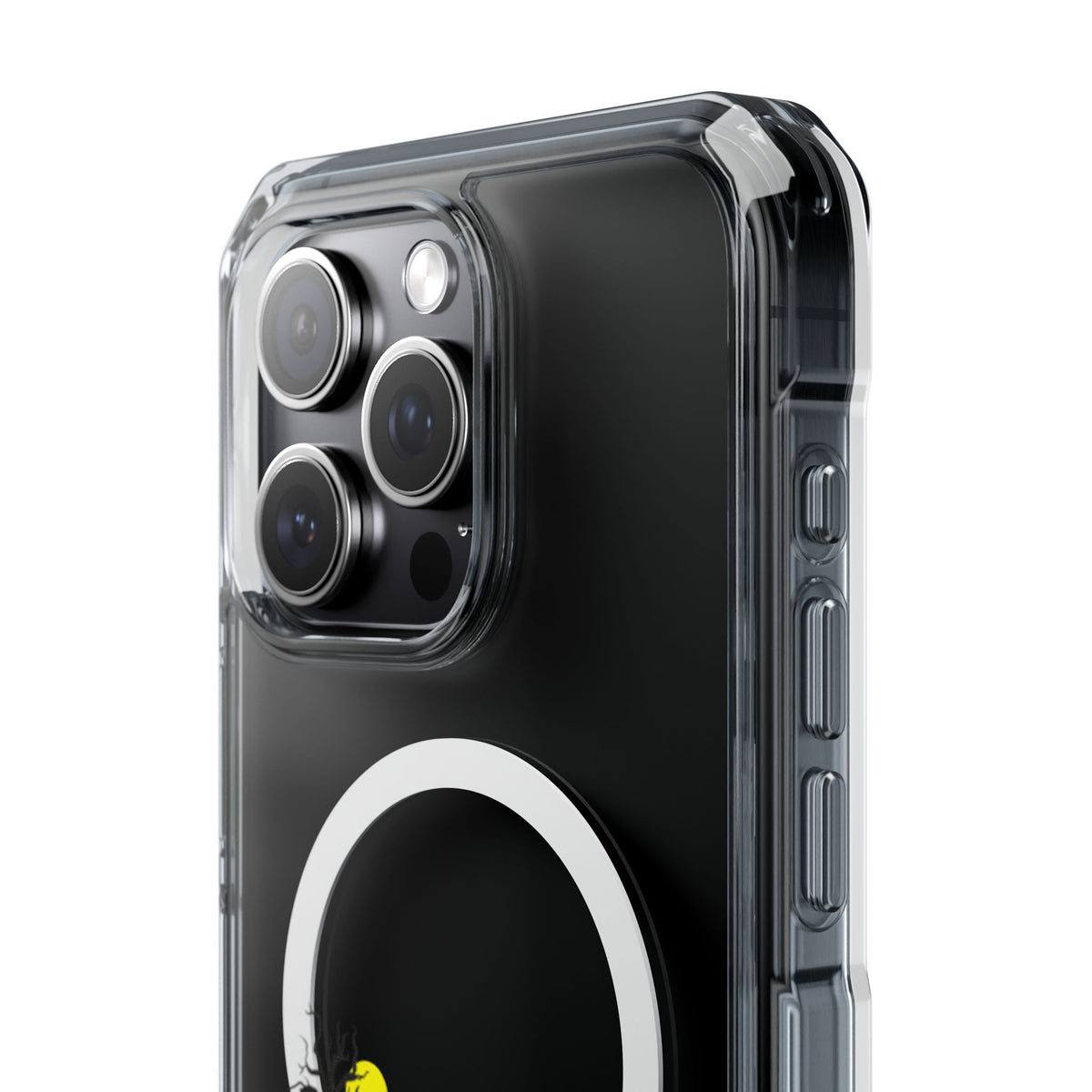 Clear Magnetic Phone Case – Graveyard Shift