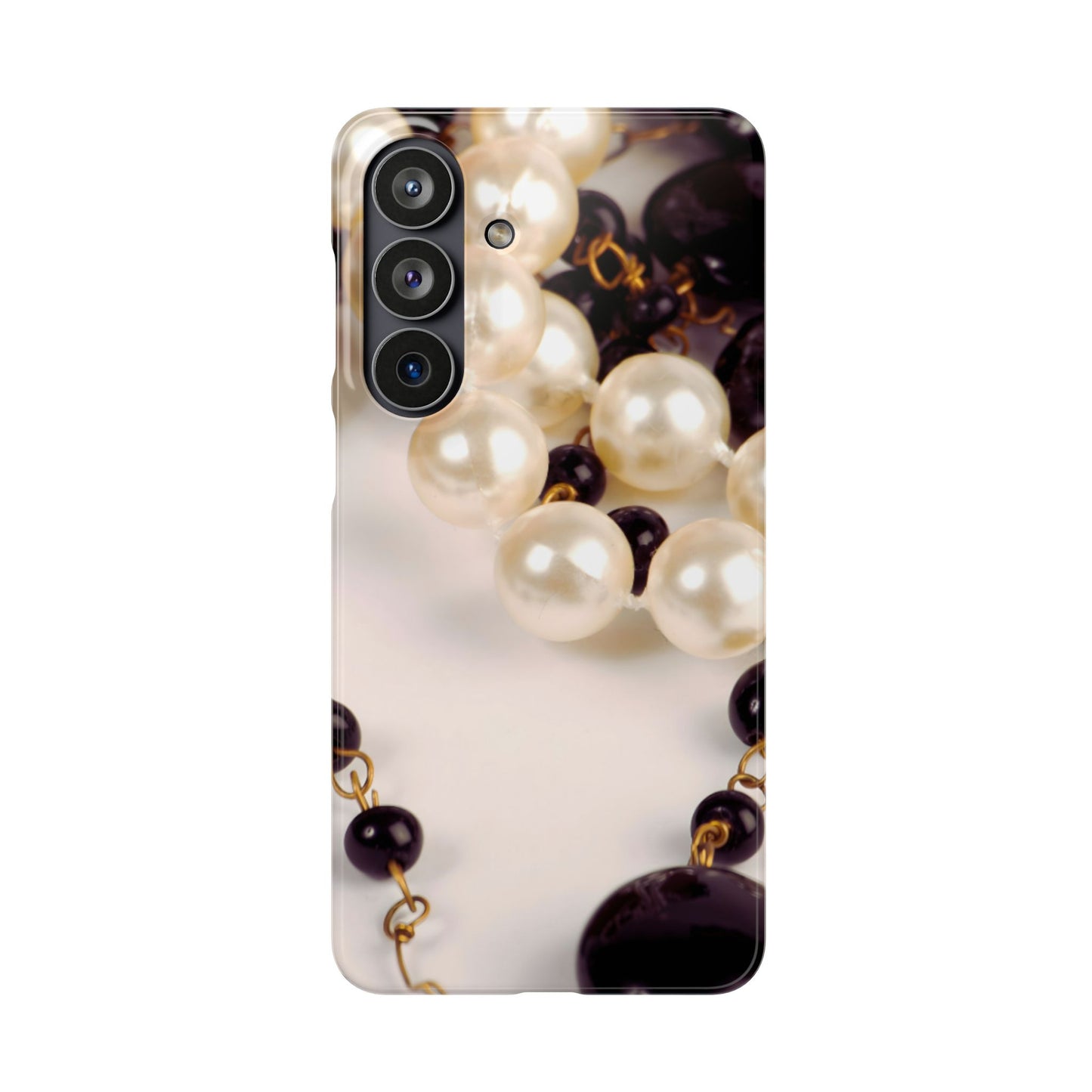Snap Phone Case – Noir Pearl
