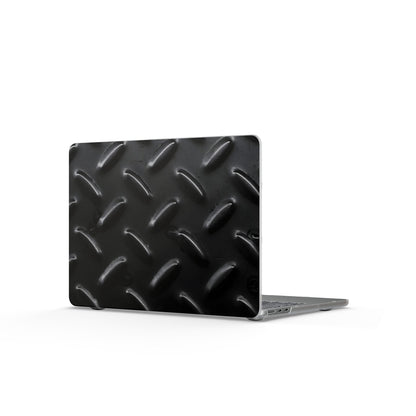 Matte Laptop Case – Blackout Plate