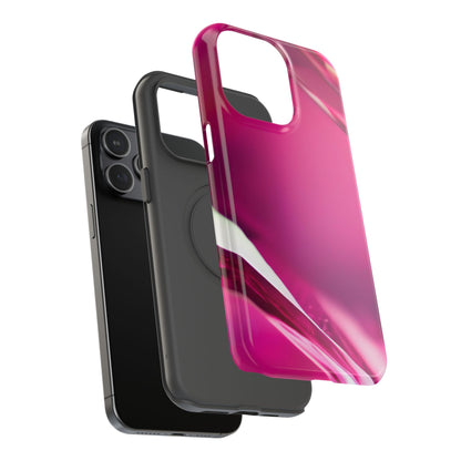 Impact-Resistant Phone Case – Magenta Motion
