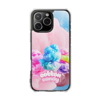 Clear Magnetic Phone Case – Cotton Candy Dream