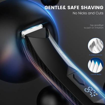 Professional Hair Clippers for Men Electric Men Pubic Hair Trimmer Groin Body Hair Ball Shaver Clipper