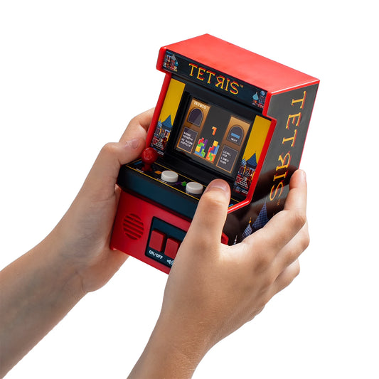Arcade Classics, TETRIS Handheld Arcade Game, Children Ages 8 Years and Up