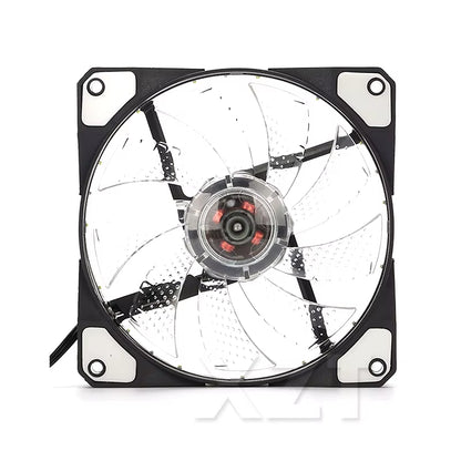 Newest Hot Colorful LED 120Mm LED Ultra Silent Computer PC Case Fan 15 Leds 12V with Rubber Quiet Molex Connector Cooling Fan