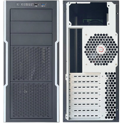 Support X99 Dual X79 Main Board Case Desktop Large Tank Water-Cooled Tower Server Chassis with 9 Optical Drive Spaces