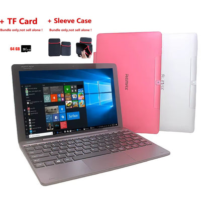 10.1 INCH 2GBRAM 32GB ROM RE101 WINDOWS 10 Z8350 CPU 64 Bit 1280 X 800 IPS Hdmi-Compatible Dual Camera USB 3.0 Docking Keyboard