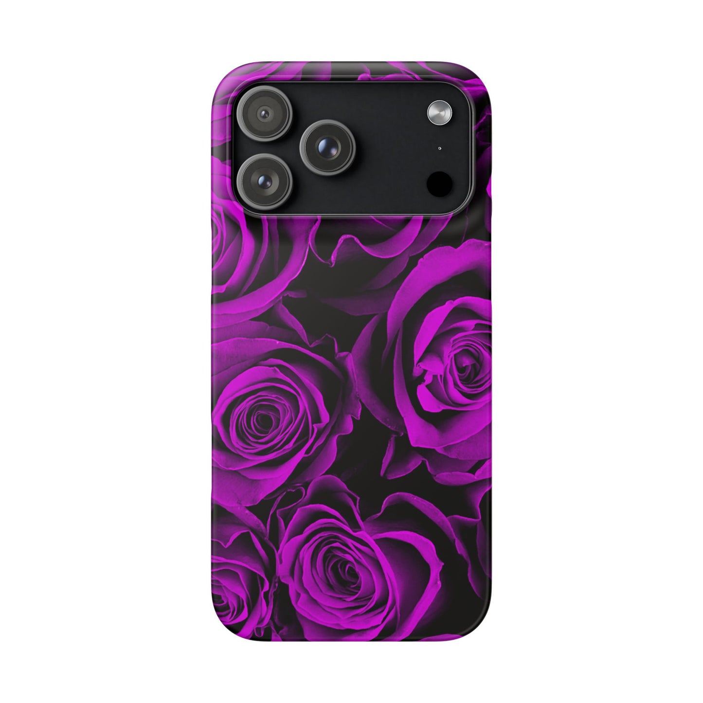 Snap Phone Case – Amethyst Roses